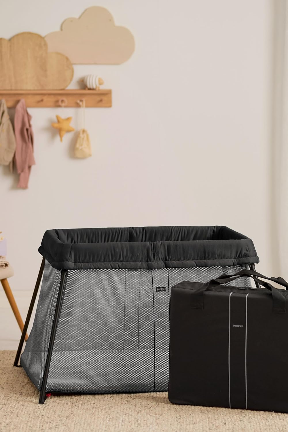 BabyBjörn Luz para Cuna de Viaje, Color Negro