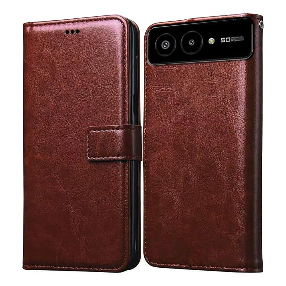 Lava Blaze AMOLED 2 5G Flip Cover - Leather & Stand -8