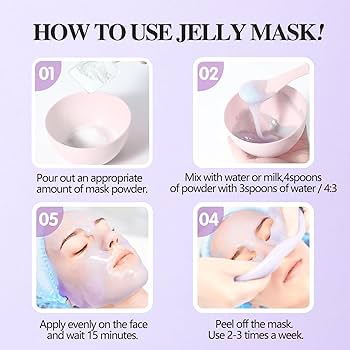 Amazon.com : Fokiabin Jelly Mask For Facials Professional Esthemax