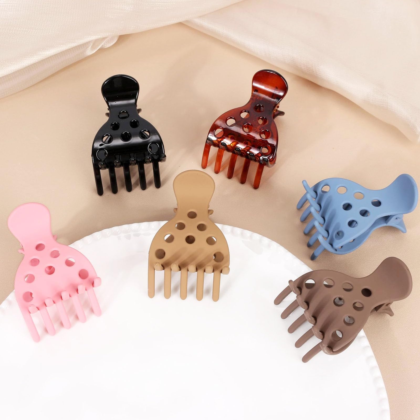 6PCS Hair Volume Clips, Curly Hair Claw Clips, Volume Root Clip, Hair Root Lifting Clips without Crease for Women Girls - Image 3