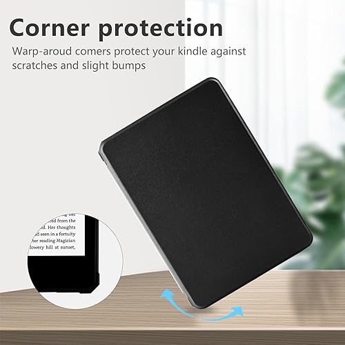 Miniatura 5 de TaIYanG Funda para Kindle de 6 pulgadas (versión 11 generación 2022), ligera, delgada, de piel sintética, para lector electrónico Kindle 2022 de 6
