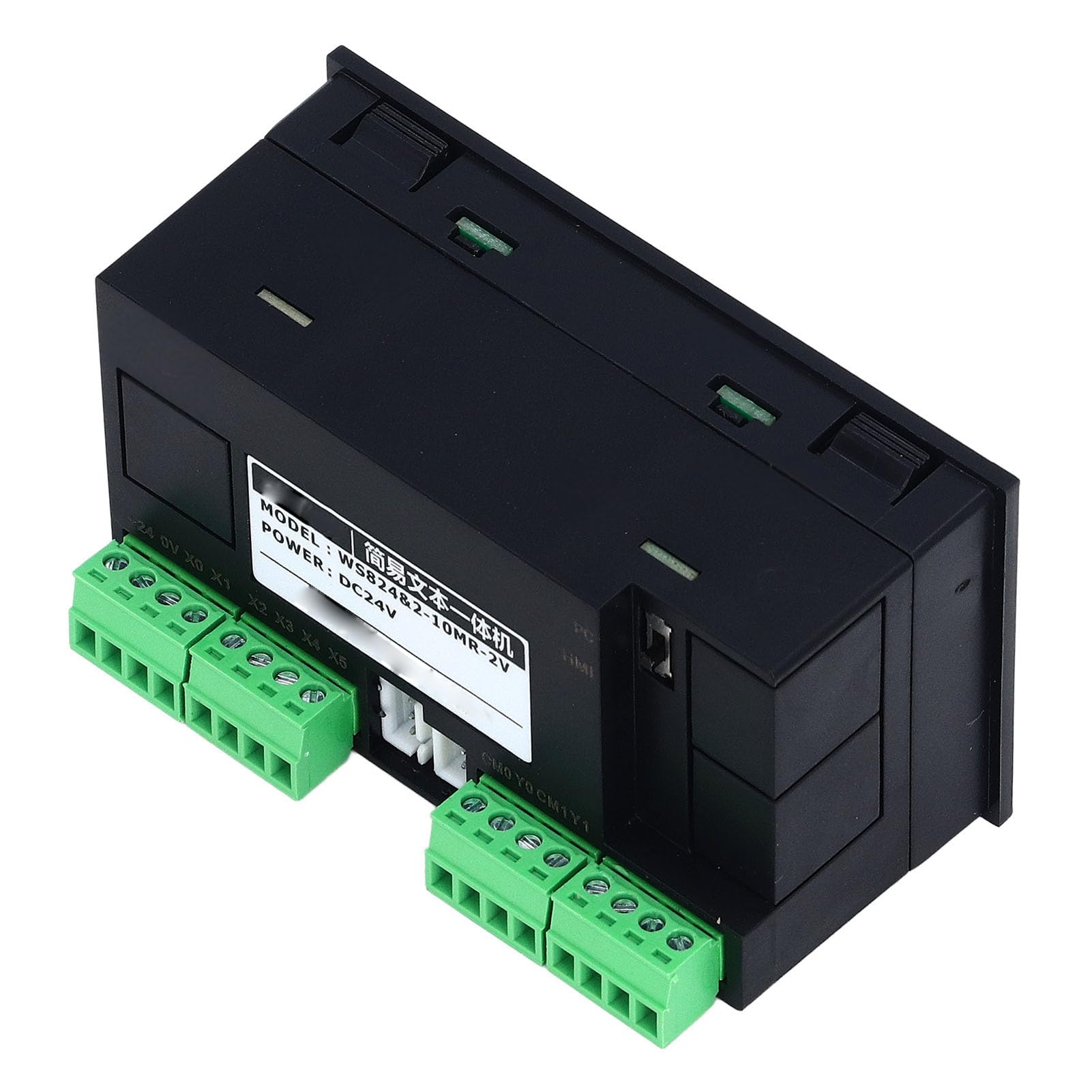 Display di Testo PLC Digitale DC24V 8 LED FX2N 10MR Ingresso Analogico Programmabile a 2 Vie con Cavo di Download da USB a TTL per Apparecchiature di Controllo Elettronico di