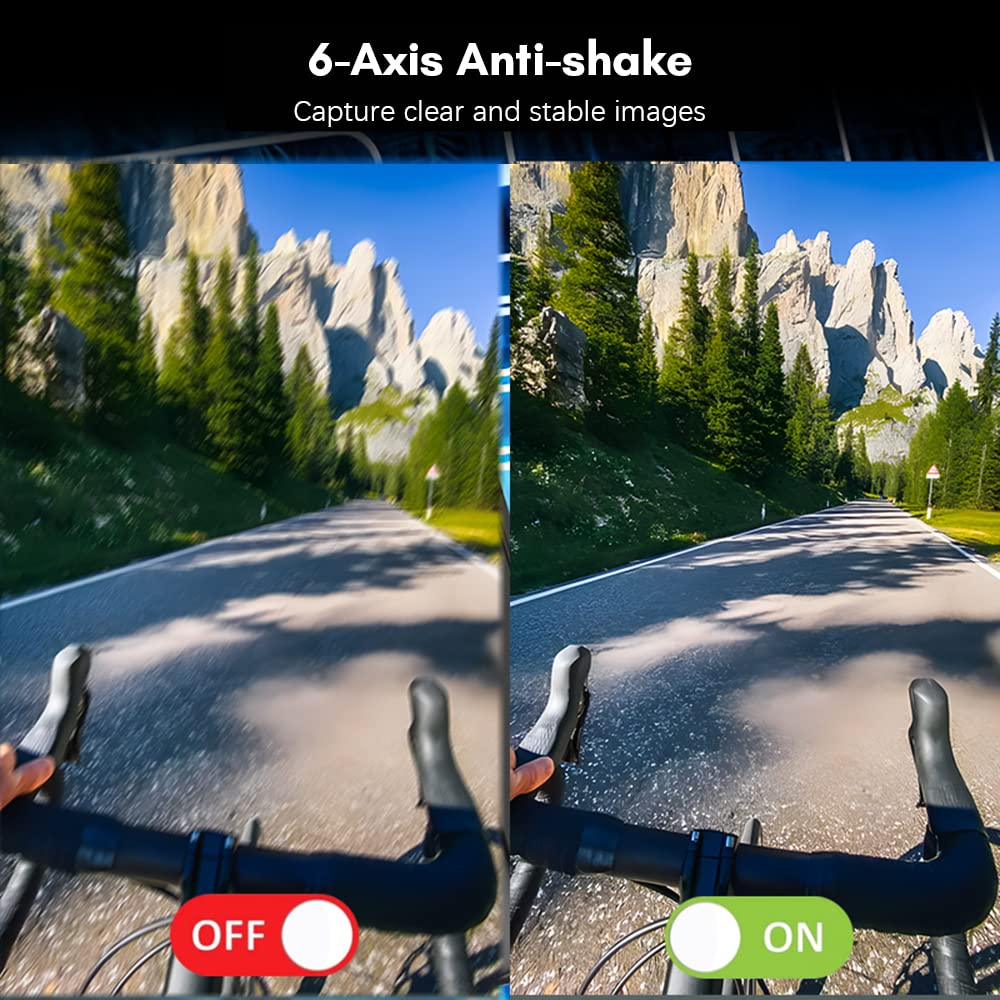 Camnoon C300 Pocket 4K 30FPS Action Camera 1.33 Inch Touch Control Screens 154° Wide Angle Lens 30M Waterproof Night Vision with Detachable Battery