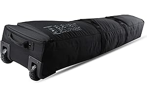 Wheeled Padded Ski Bag Ultimate Double: Supreme Travel Companion for Ski Enthusiasts