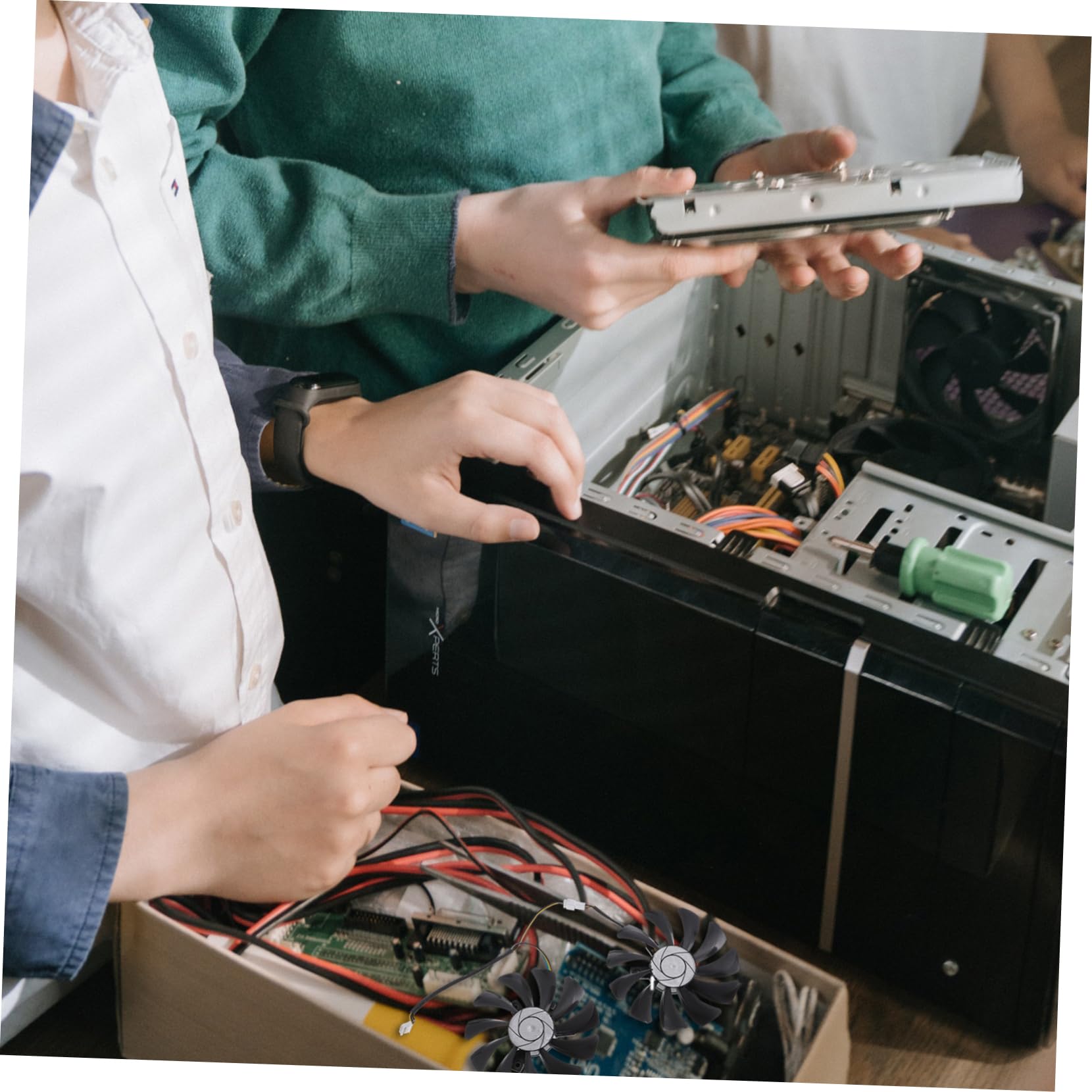 1Pair Durable Video Fan for Graphics Card Cooling Cooler Replacement for Cooling for Your GPU