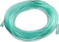 MarsWellness Premium Green Crush Resistant Oxygen Tubing - 50 Foot Extra Long Pack of 3 for Safe Oxygen Therapy