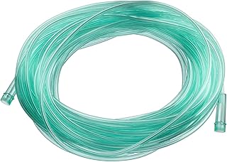 Oxygen Tubing - Premium Green Crush Resistant Oxygen Tubes - Extra Long 50 Foot - Pack of 3 Tubes