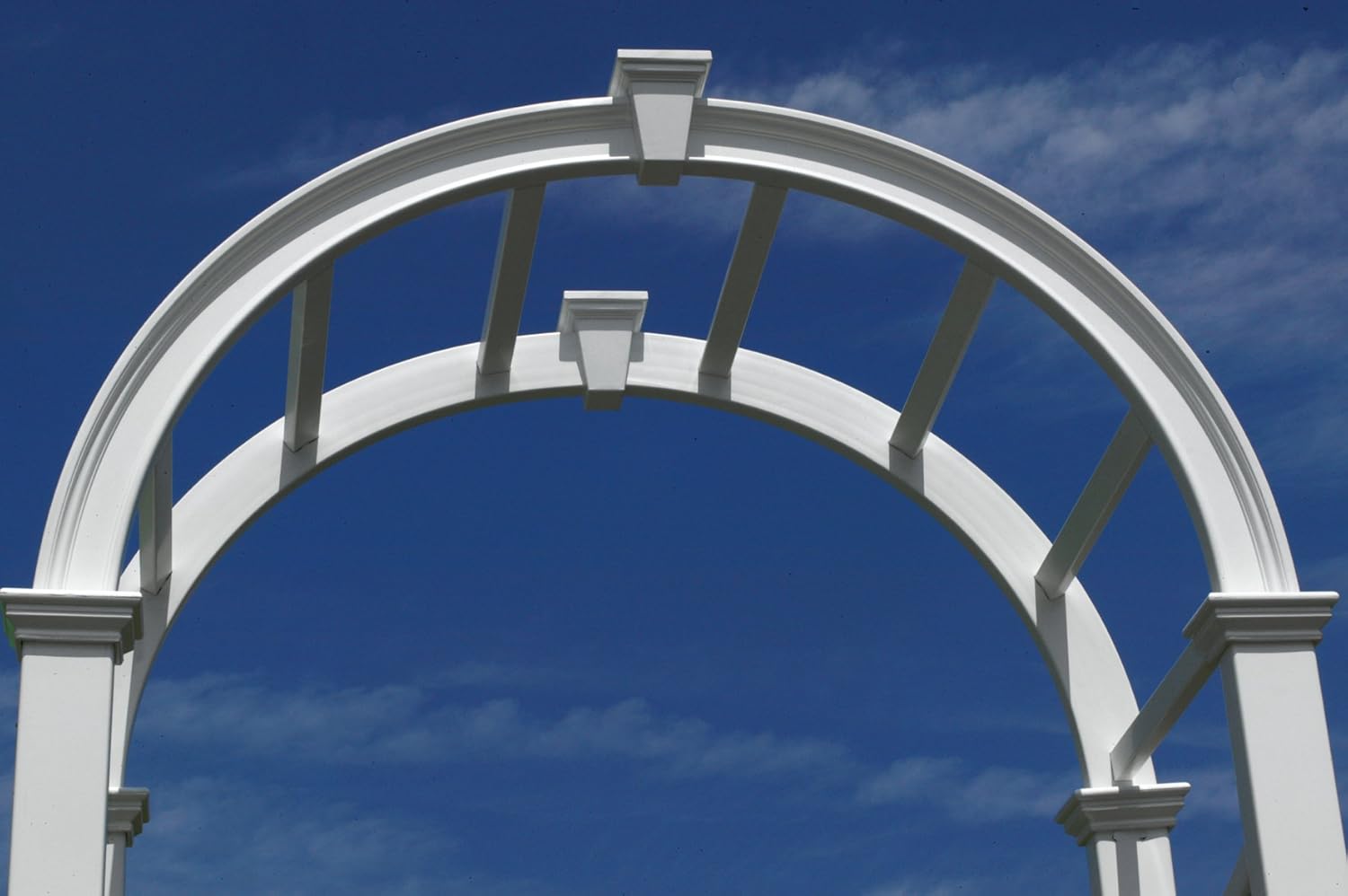 Vienna 49" W x 91" H Vinyl Arbor