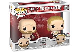 Funko Pop Wrestlers Triple H Ronda Rousey 2-Pack