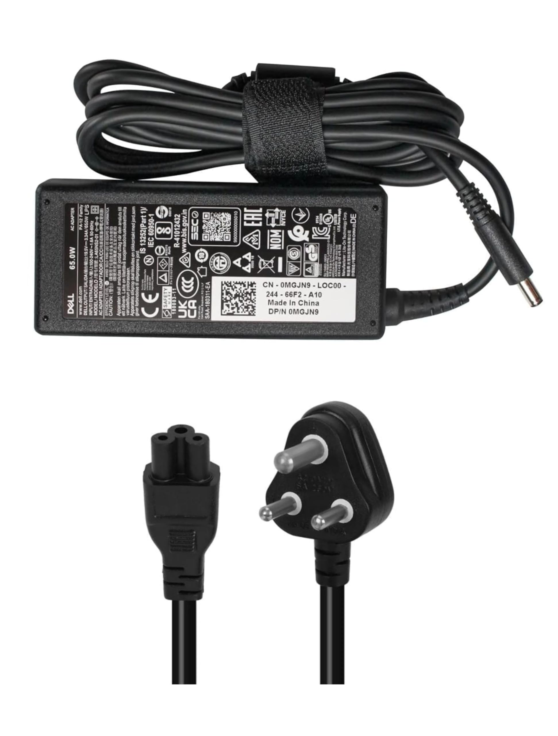 FUGEN Power Cord & Laptop Adapter Charger 65w 19.5V 3.34A (New Pin 4.5 * 3.0mm) MGJN9 for Dell Inspiron 11 (3147, 3148, 3152, i3152, 3153, 3157, 3158, 3162) Series (B01L1Y64MQ) Amazon Price History, Amazon Price Tracker