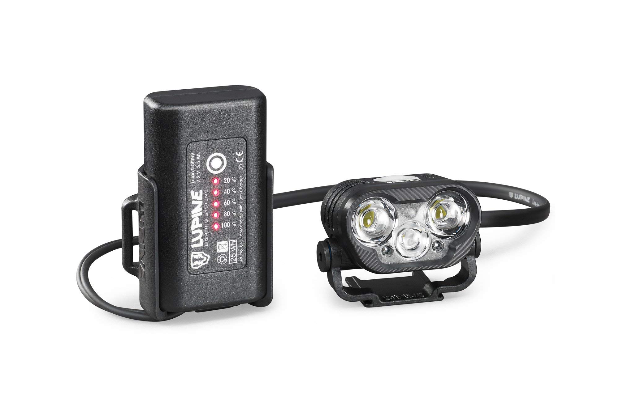 LupineLighting Systems Blika 4 SmartCore 2100 Lumen Helmet Light System