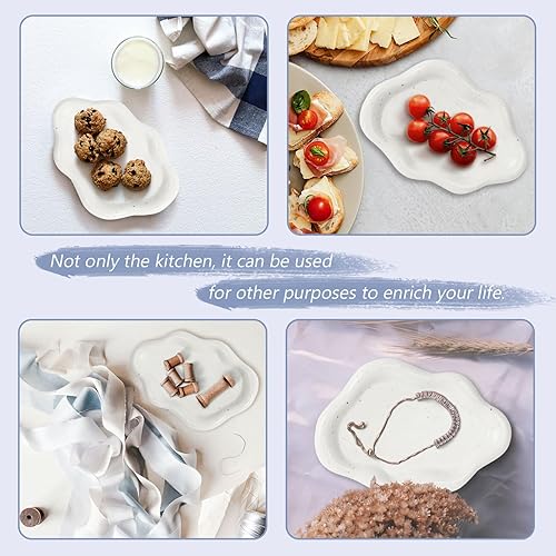 Miniatura 6 de Pretty Jolly Soporte de cuchara de cerámica para estufa, soporte para cuchara de cocina, para mostrador de café, soporte para cucharas de café,