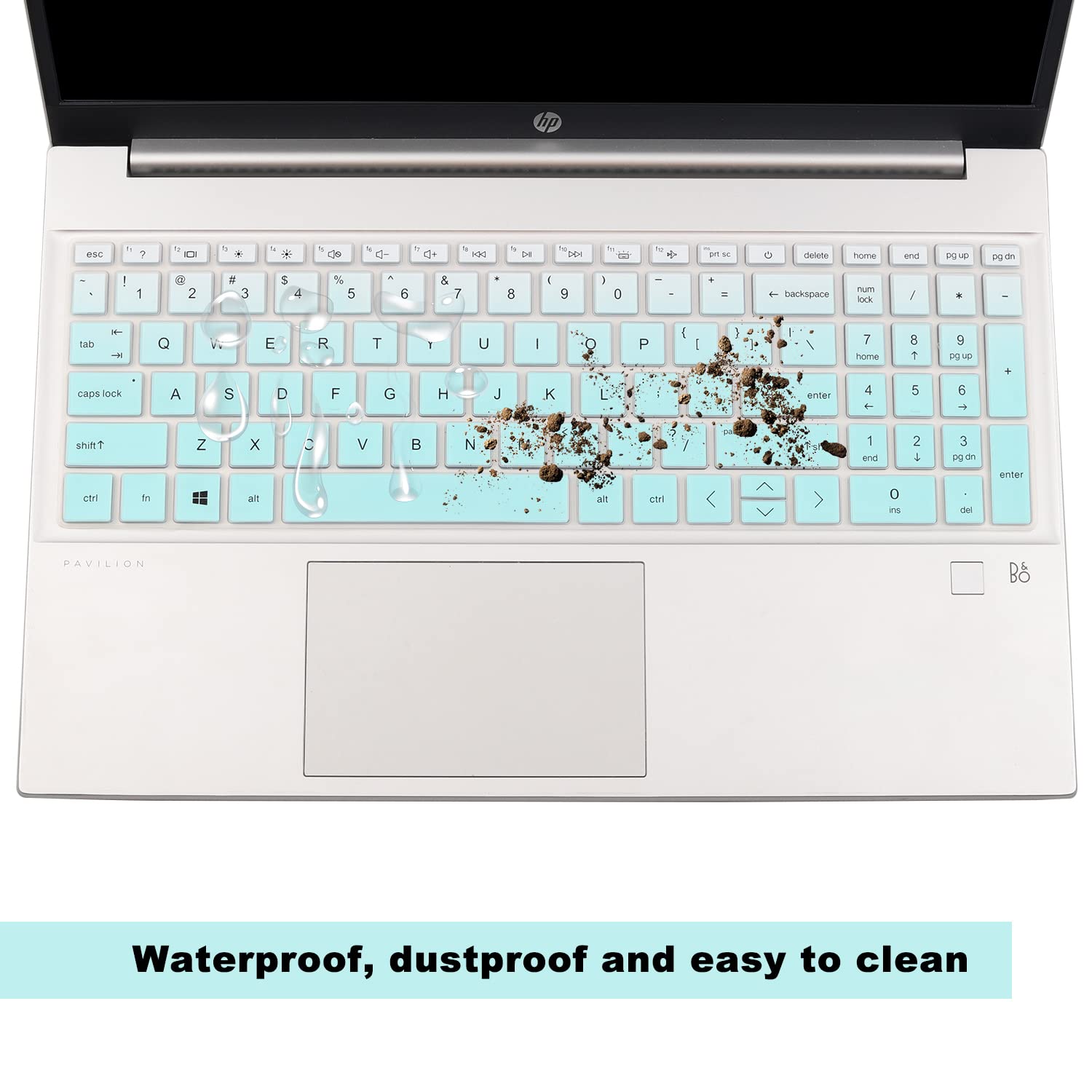 UUONDO Housse de clavier pour HP Pavilion x360 15t-eg200 15-eg2373cl 15-eg2153cl 15-eg1053cl 15-eh2085cl 15-eh1052wm 15-eh2085cl 15-eh2085cl 15-eh2085cl 5 ans 0 15-eroo56cl 15-er1051cl 15-er107lcl