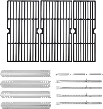 463347017 463342119 Replacement Parts for Charbroil Performance 4 Burner Grill Parts 463361017 463376217 463376018P2 463673017 G470-0003-W1 Grates G470-0004-W1A Heat Tent Char Broil Grill Burners