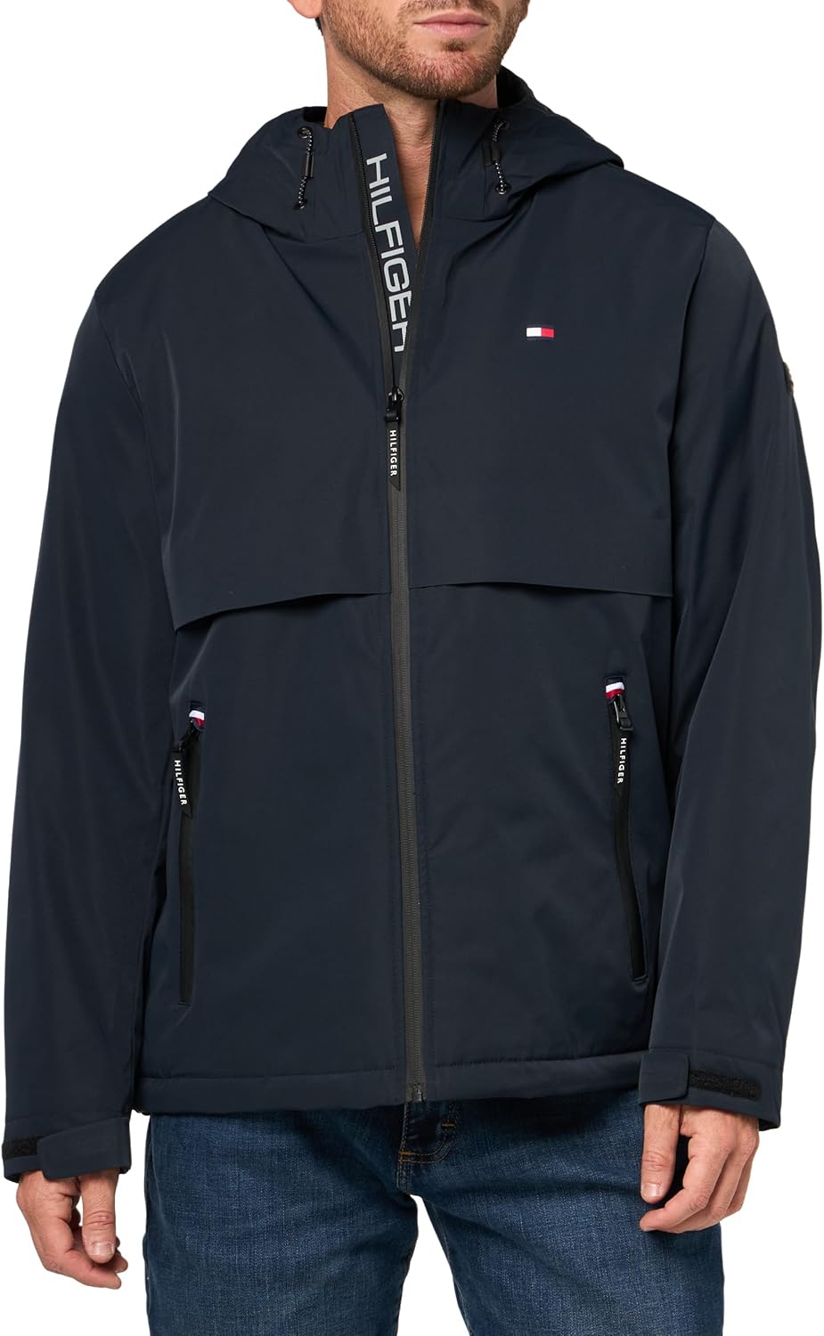 Tommy Hilfiger Men's Quilted Hooded Puffer Jacket