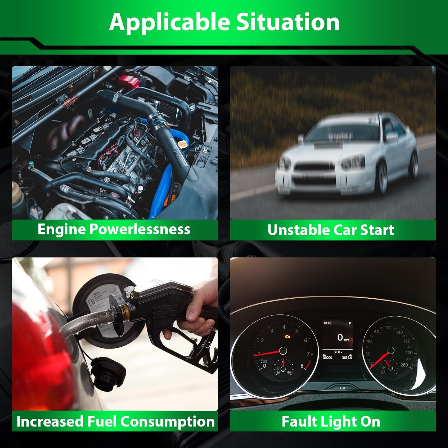 Mass Airflow Sensor Fit for:-Toyota 4Runner Camry Highlander Prius Solara Tacoma 1999-2008 1.5L 2.4L 3.0L 3.3L 3.4L, for:-Lexus ES300 RX300 1999-2003 3.0L, for:-Mazda 3 6 2003-2014