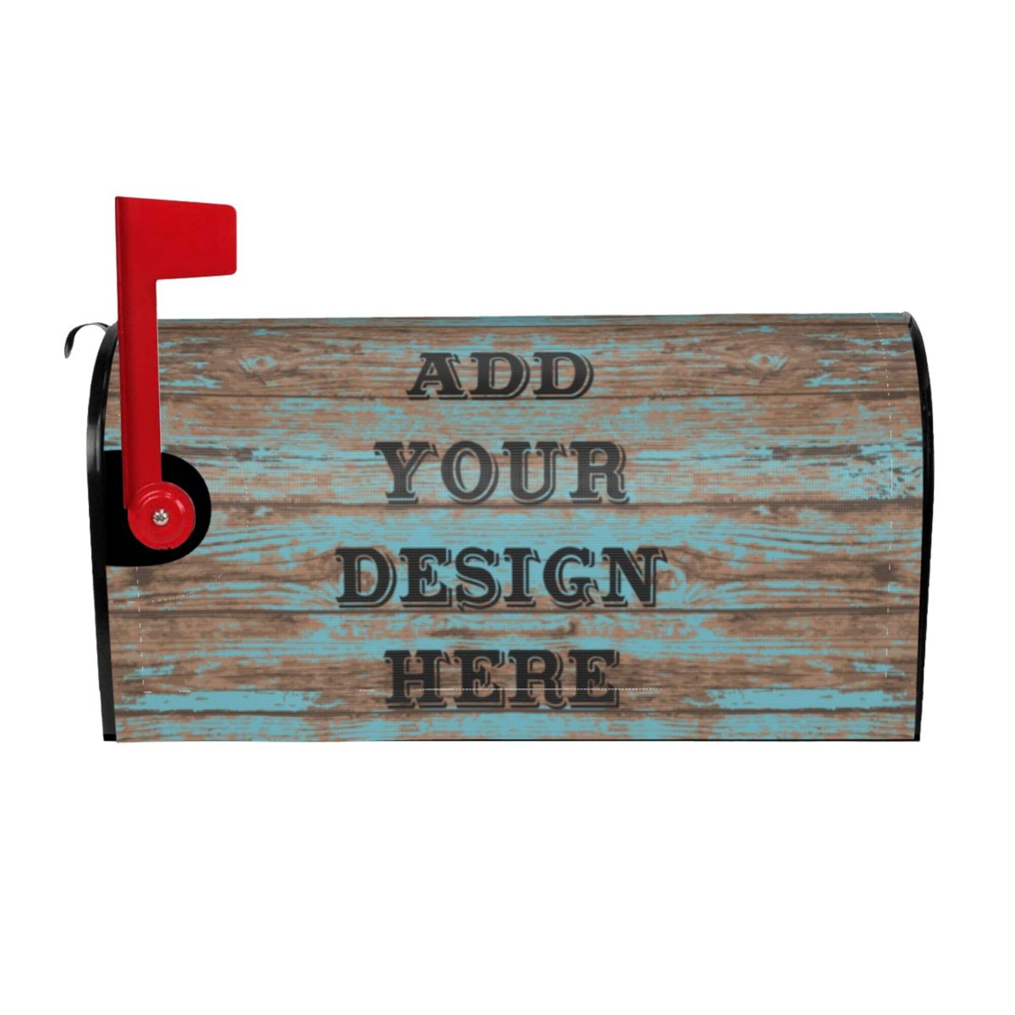 Custom Personalized Mailbox Covers Add Photo Picture Family Name House Address Text Magnetic Mail Cover for Home Garden Yard-19