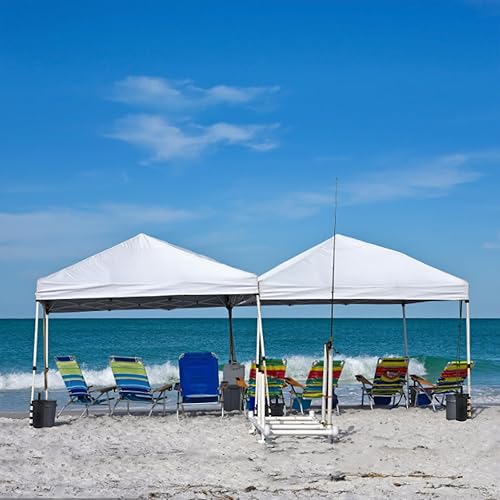 Miniatura 7 de Jorohiker Bolsas de peso para toldo (150 libras) para tienda de campaña desplegable, bolsas de arena para refugio solar al aire libre, toldo o