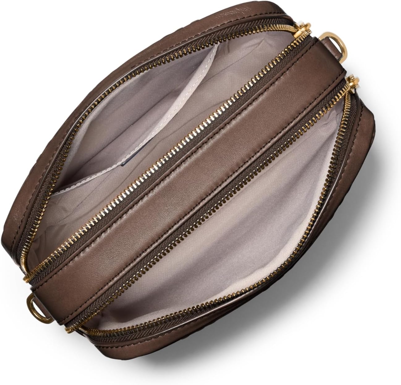 Michael Kors Womens Bryant Medium Double Zip Chain Camera Crossbody Bag - Image 2