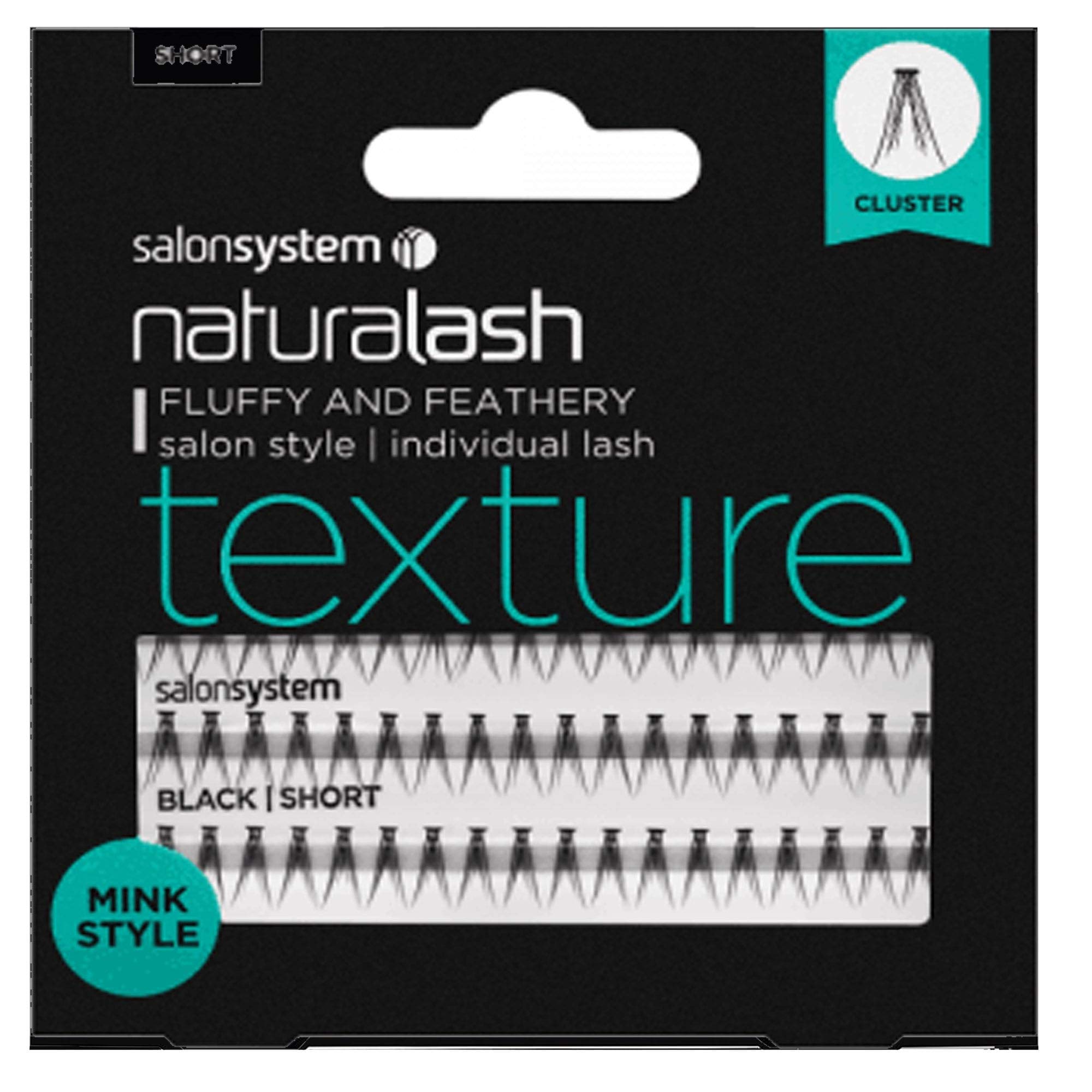 Salon System Naturalash FLUFFY & Feathery Individual Lash - Texture (Mink Style) Short