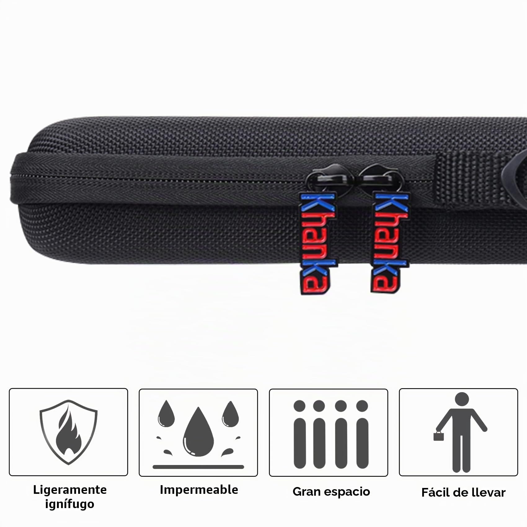 Khanka para Teclado M-Audio Mini 32 II, portátil, 32 Teclas USB/Mid Duro Viaje Estuche Bolso Funda by
