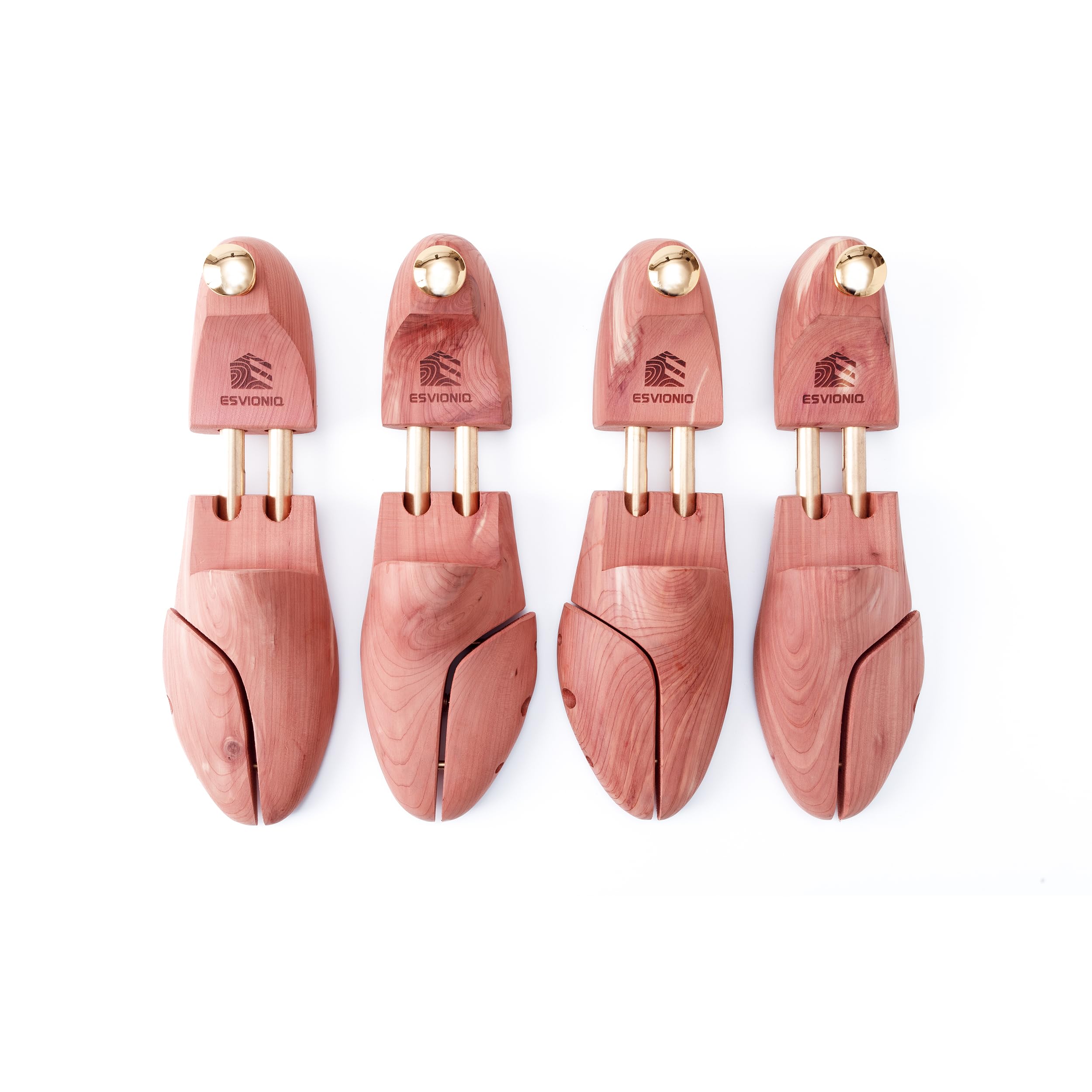 Cedar Shoe Tree, Embauchoirs à chaussures en cèdre avec deux tubes,embauchoir en bois de cèdre rouge pour homme