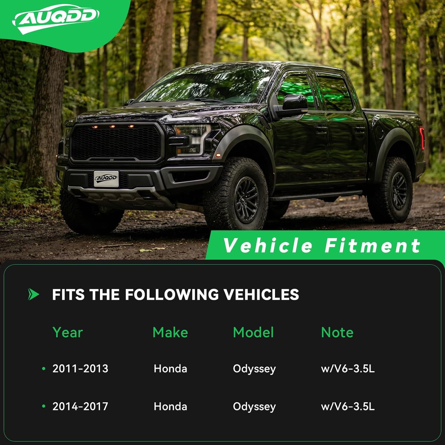 AUQDD 10Pc Front End Suspension Kit Fit For 2011-2017 Ho-nda Odyssey, 2 Lower Control Arm w/Ball Joint 2 Sway Bar Link 4 Outer & Inner Tie Rod End 2 Boots (# K622002 K622210 K750304 ES800333 EV800909)
