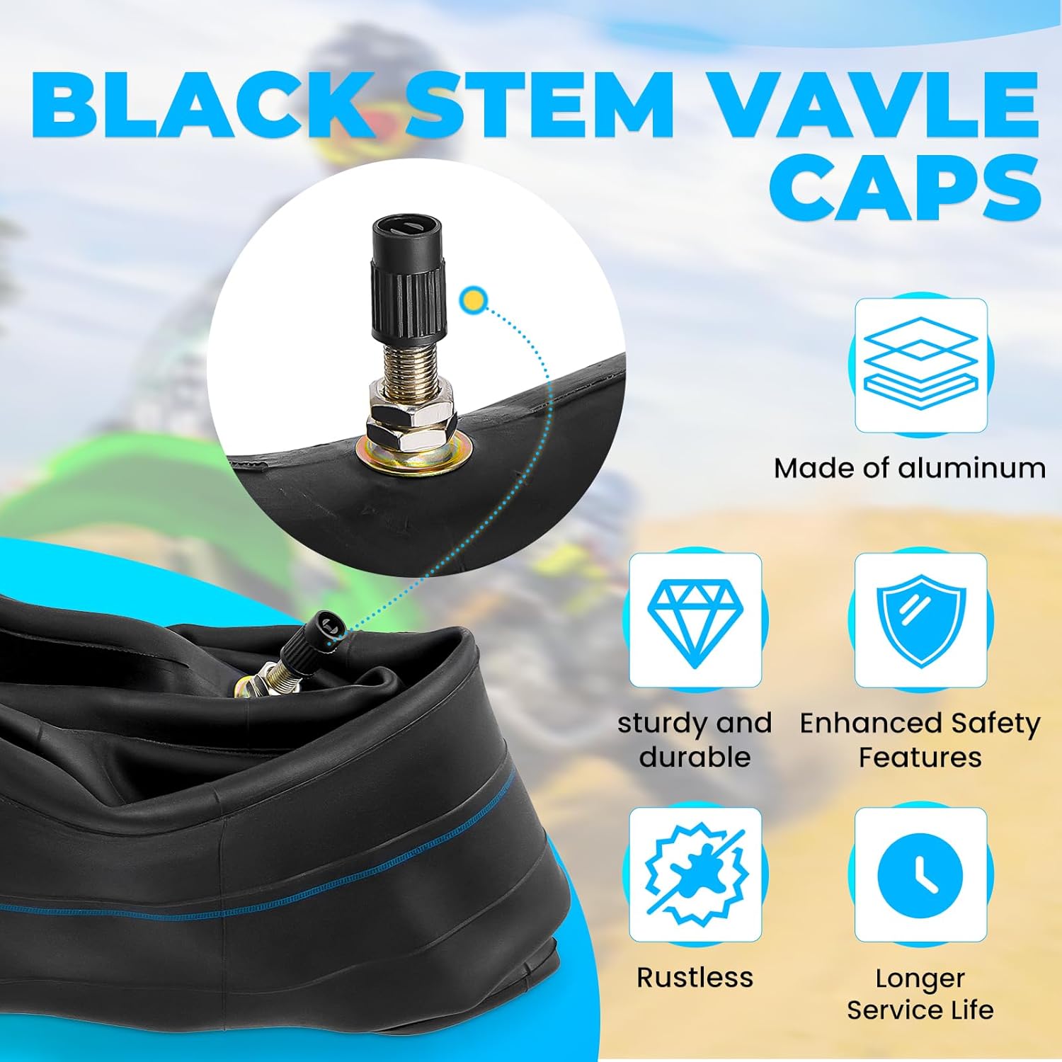 80/100-12 Dirt Bike Tire,3.00-12 Dirt Bike Tire & Inner Tube Set,for 90cc 110cc 125cc CRF70 KLX110 TTR90 PW80 SSR Coolster Off-Road Motocross Motorcycle