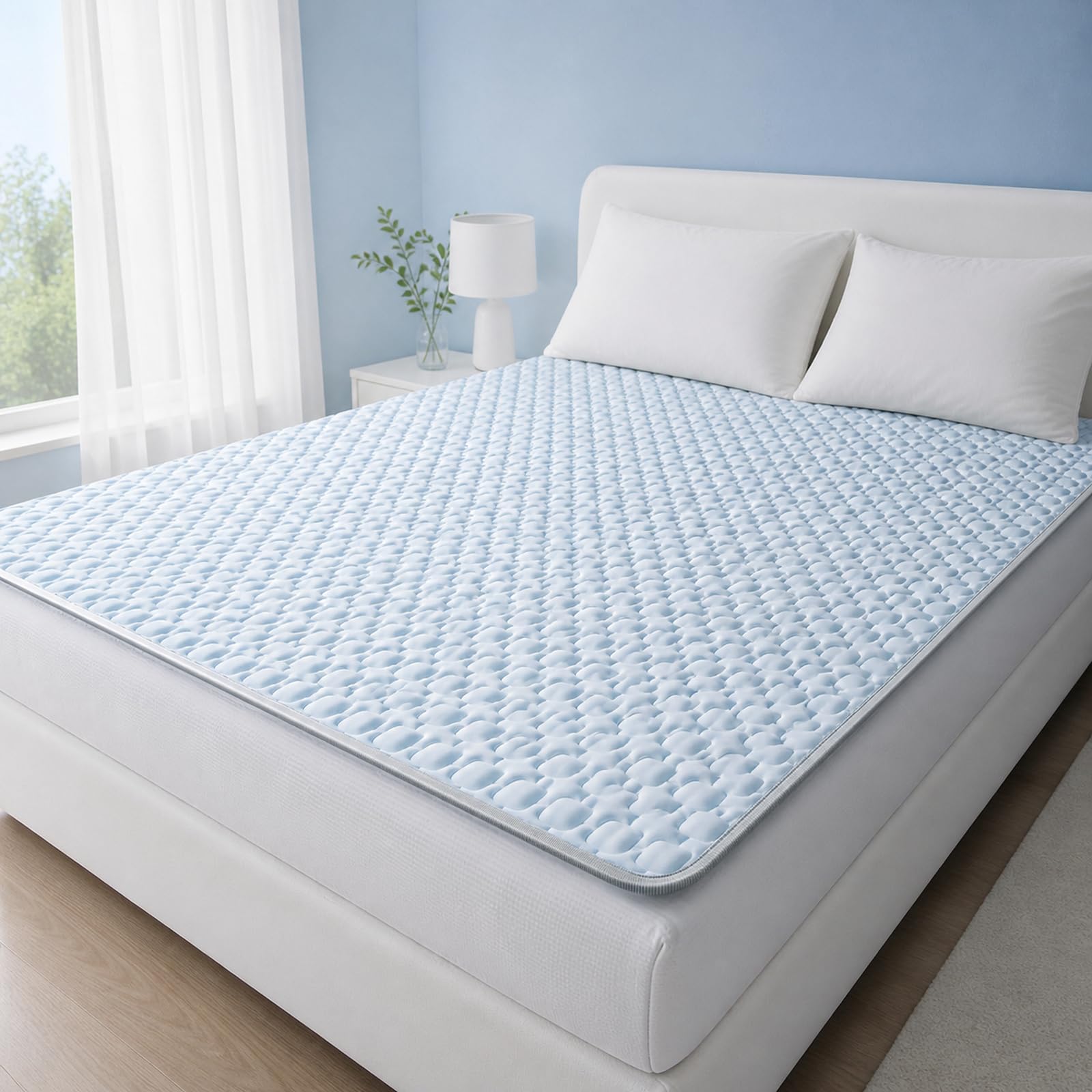 Lenzuola Rinfrescanti Per L'Estate,Materassino Estivo Fresco Per Letto