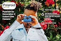 Vista 7 de Polaroid Go Generation 2 - Mini cámara de película instantánea, azul (9147), solo compatible con Go Film