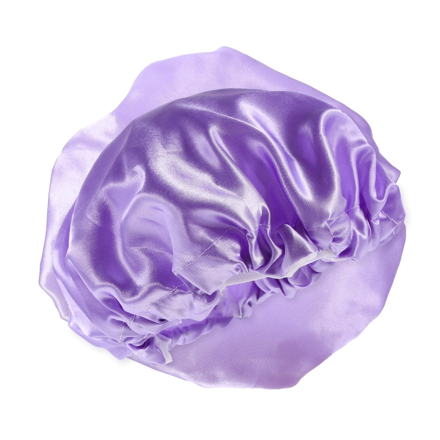 MAGICLULU 10stücke Duschhaube Damen Wasserdichte Satin-badekappen Wiederverwendbare Haarkappen Für Langes Und Kurzes Haar Für Dusche Sauna Spa Und Reisen