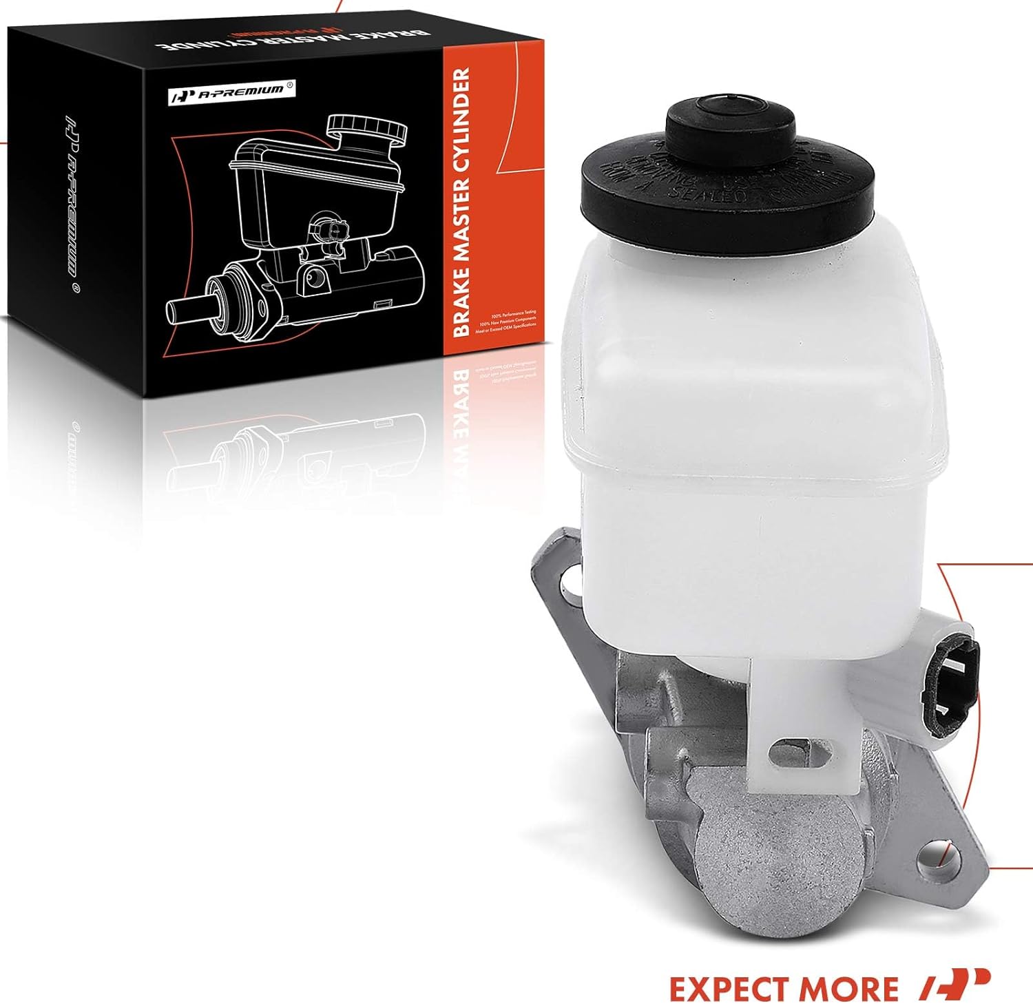 A-Premium Brake Master Cylinder with Reservoir and Cap Compatible with Lexus Vehicles - IS250, IS350, GS300, GS350, GS460, IS F, 2005-2011 - Replaces 4702830030