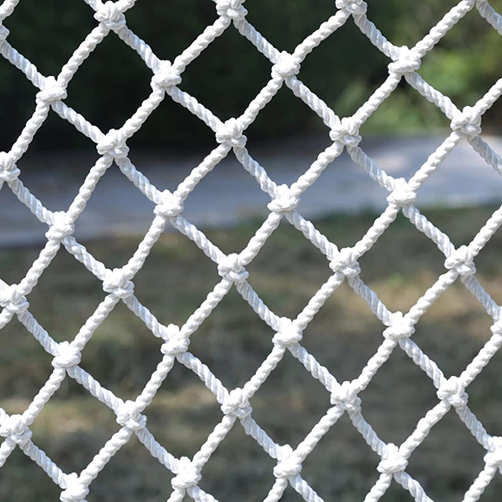Weißes Nylon-schutznetz Gegen Absturz Für Haustiere, Bauseil, Sicherheitsnetz Gegen Absturz, Balkonzaun Für Balkon, Fenster, Treppen, 3cm Mesh, 3x10m(10x33ft)