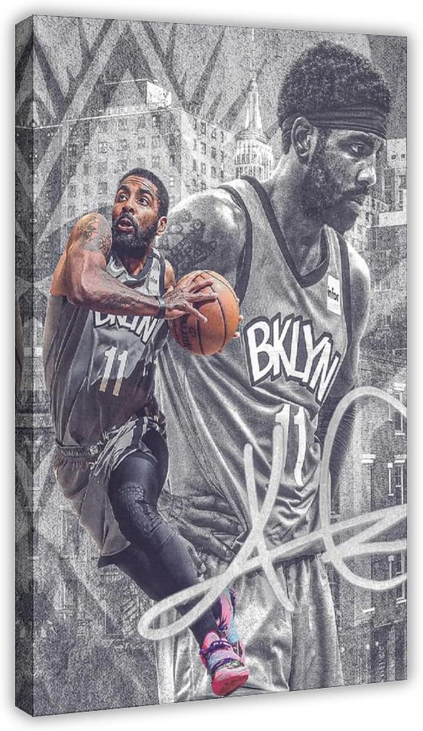 HOT Poster Kyrie Irving Basketball Ball Kyrie Irving Poster