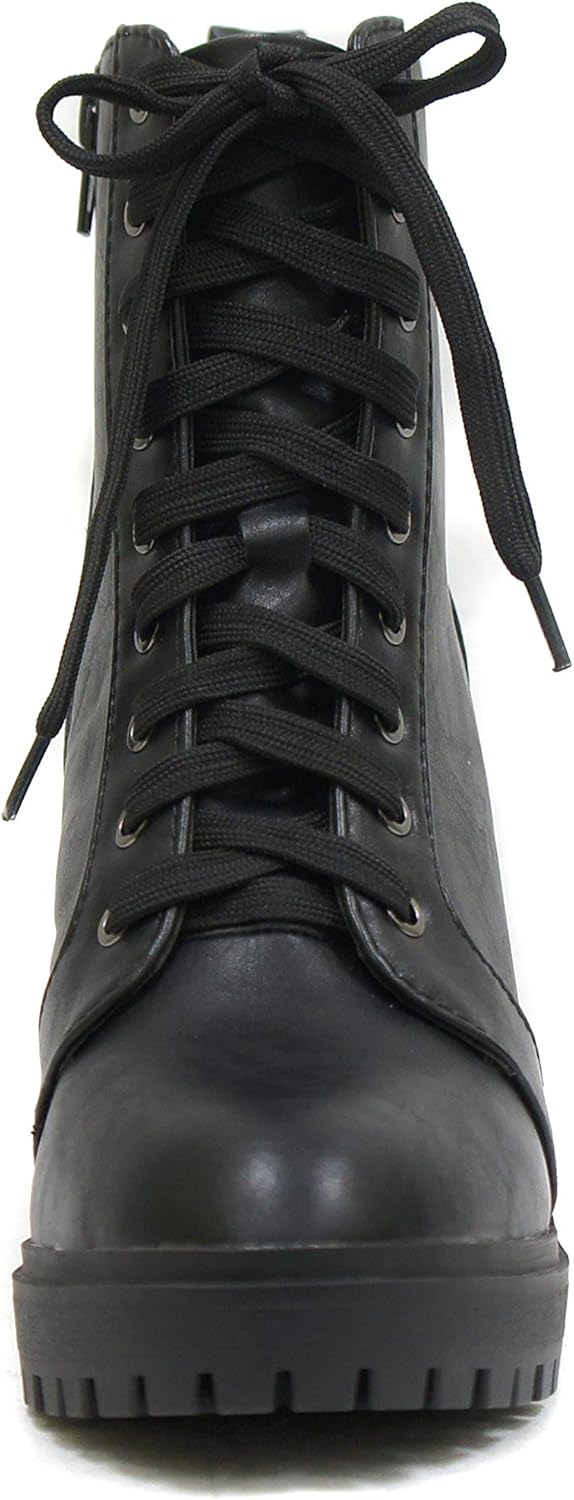 Miniatura 4 de Soda BALBOA Botín de tacón alto apilado para mujer