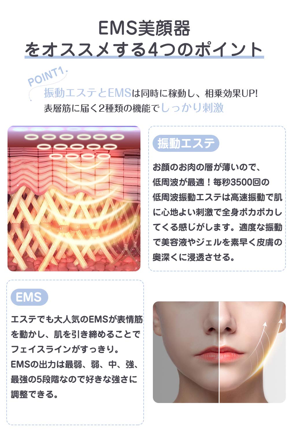 スタイリーフェイス StylyFale EMS1回使用 Re 【メーカー直販】P10倍