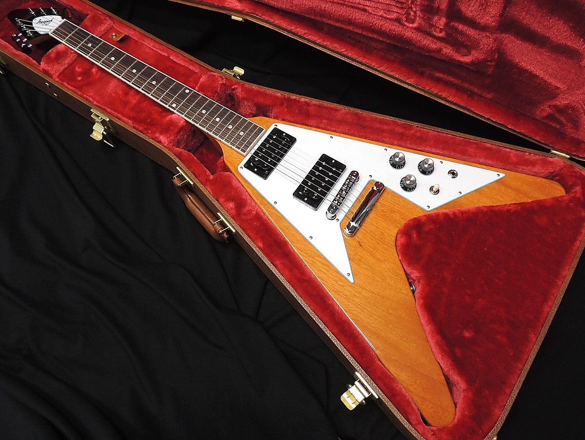 Amazon | Gibson 70s Flying V Antique Natural ギブソン フライングV