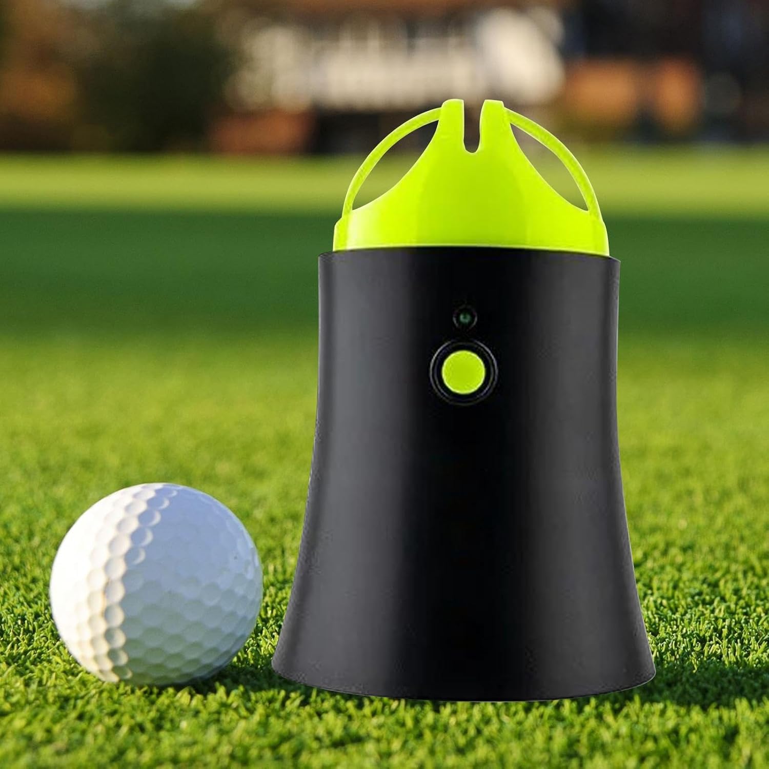 Golf Ball Liner, Ball Marker, Golf Alignment Tool,6.3x4.33x4.33 Inches, Electronic Template Design with Precision Marking, Portable Accessory for Beginners Adults Professional Golfers Use