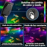 T-SUN Solar Pond Lights, Submersible Pond Light with 2 Lamps 18 LEDs Landscape Spotlight Underwater Lights IP68 Waterproof Amphibious Lighting Light for Garden, Outdoor - 4