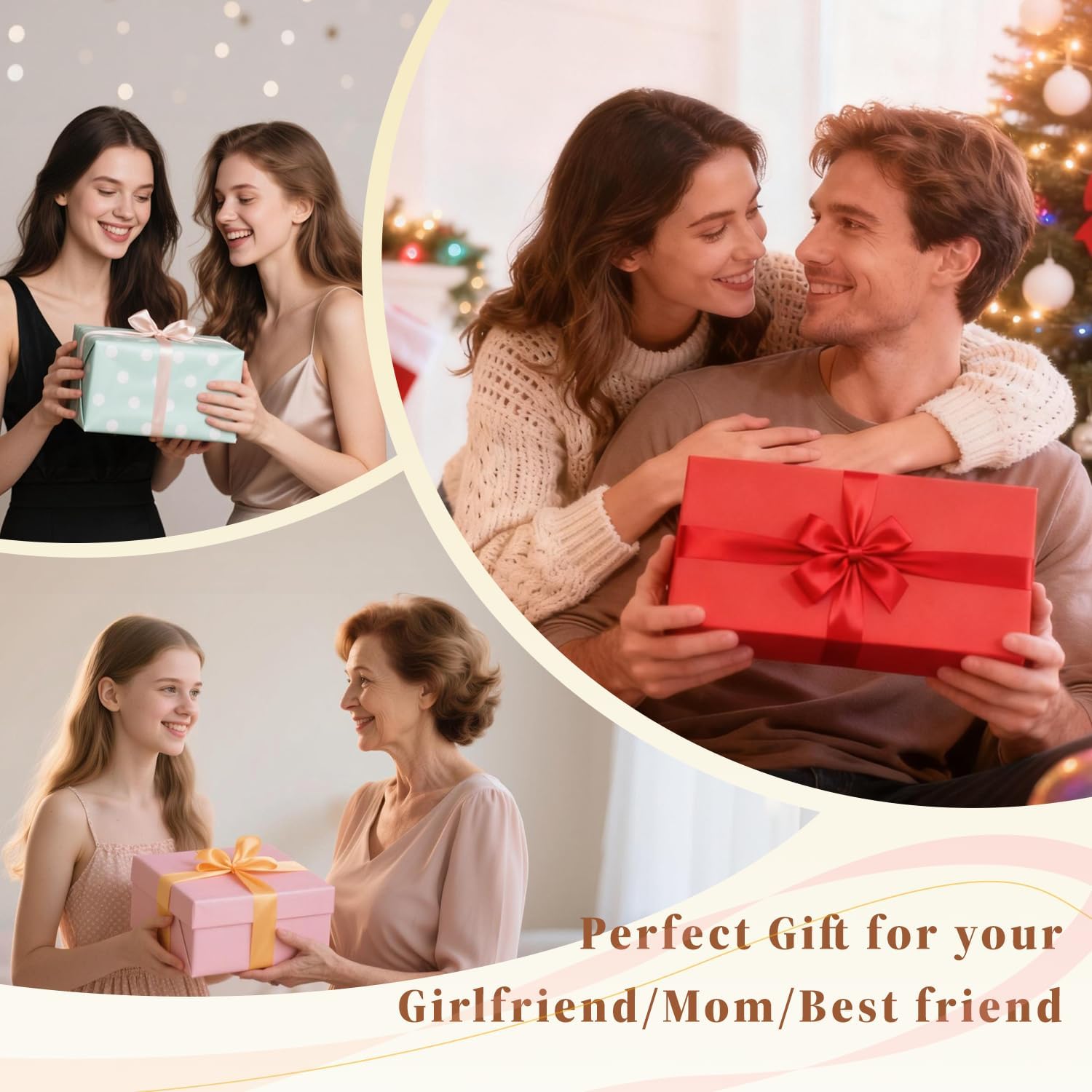 7-in-1 Face & Neck Beauty Massager with Heat & Cold, Valentines Day Gifts, Gua Sha Facial Massager Tool, Microcurrent, 7 Color Light, 7 Modes, Smart Vibration (Pearl White) - Image 7