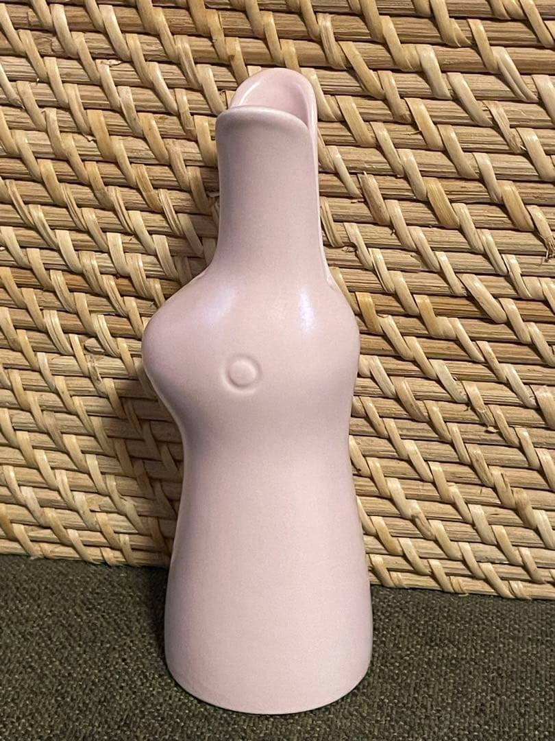 Amazon.co.jp: ウサギ 花器 鹿児島 睦 ピンク うさぎの花器 オブジェ