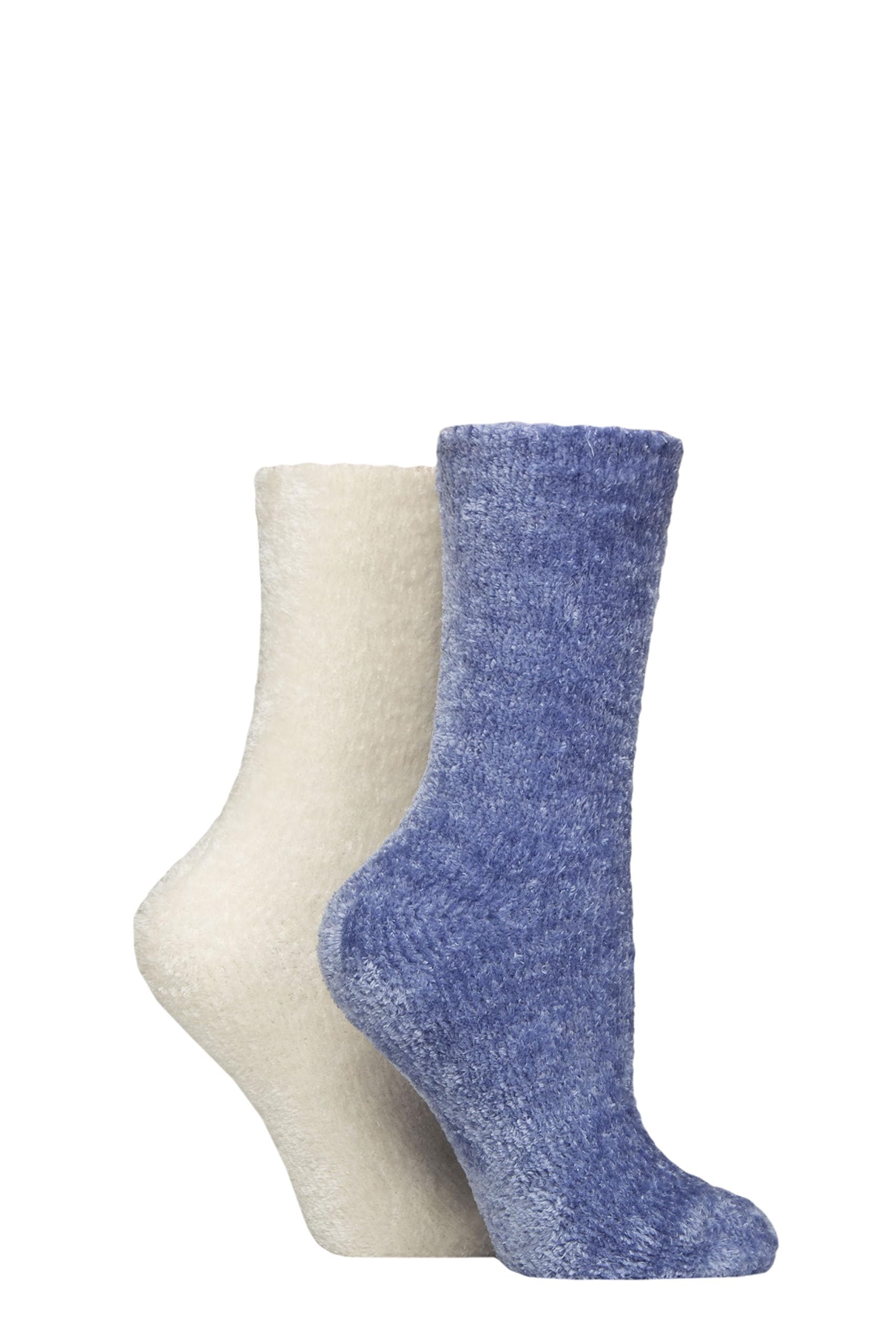 Sockshop Women's Crisp Winter Chenille Boot Socks - Silky Smooth Material, For Outdoors, Walking & Hiking In A Multipack Of 2 Pairs In Many Colours Size 4-8 (Uk, Numeric, 4, 8, Regular, Regular, )