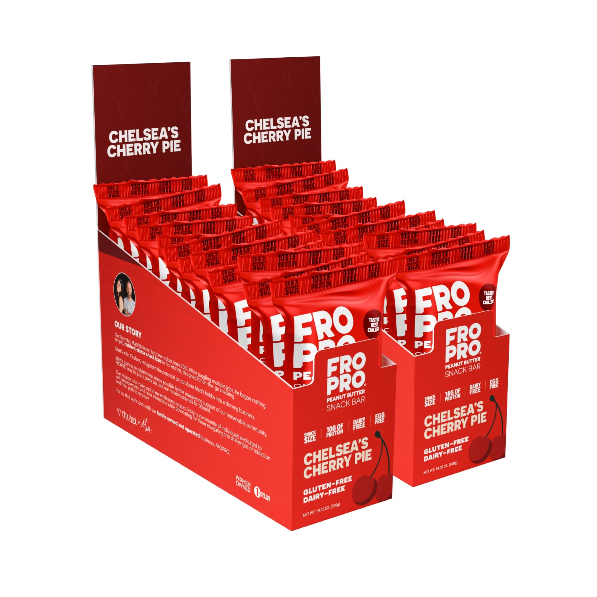 FROPRO Variety Sampler Plant Protein Bars, Gluten Free Snack Bars, 12 Pack — Amazon image 17