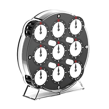 「限定版」2025QiYi 磁気マジックルービックキューブクロック旧正月のテーマ 限定版」2025QiYi 磁気マジックルービックキューブクロック旧