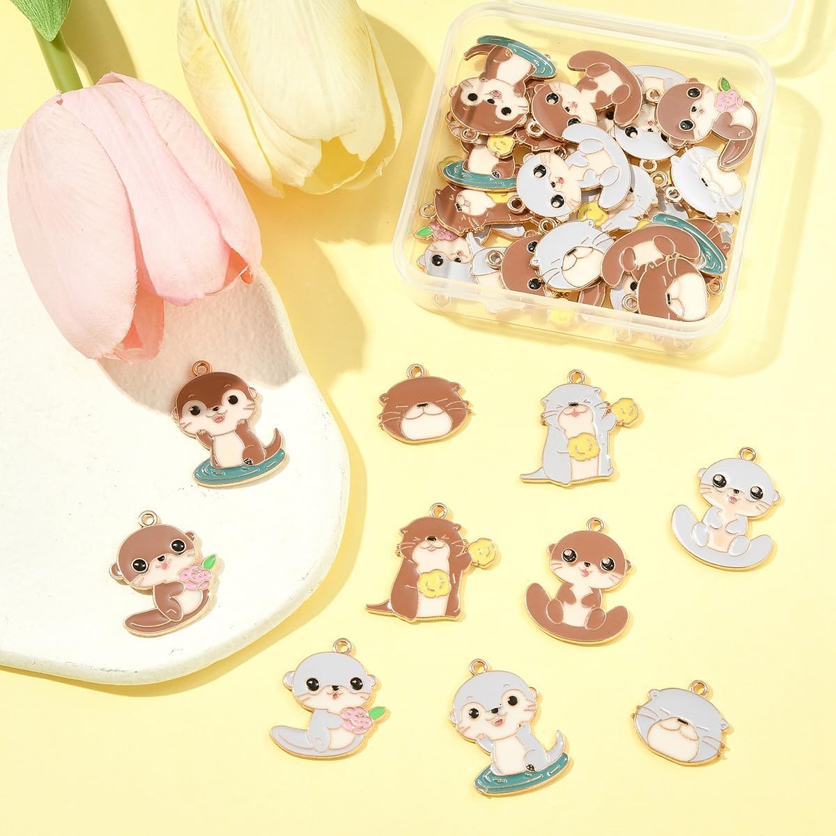 10-60Pcs Assorted Charms for Jewelry Making Animal Christmast Cute Pendants Charms for Necklaces Bracelets Earring Making and Crafting Craft Gift - Image 6