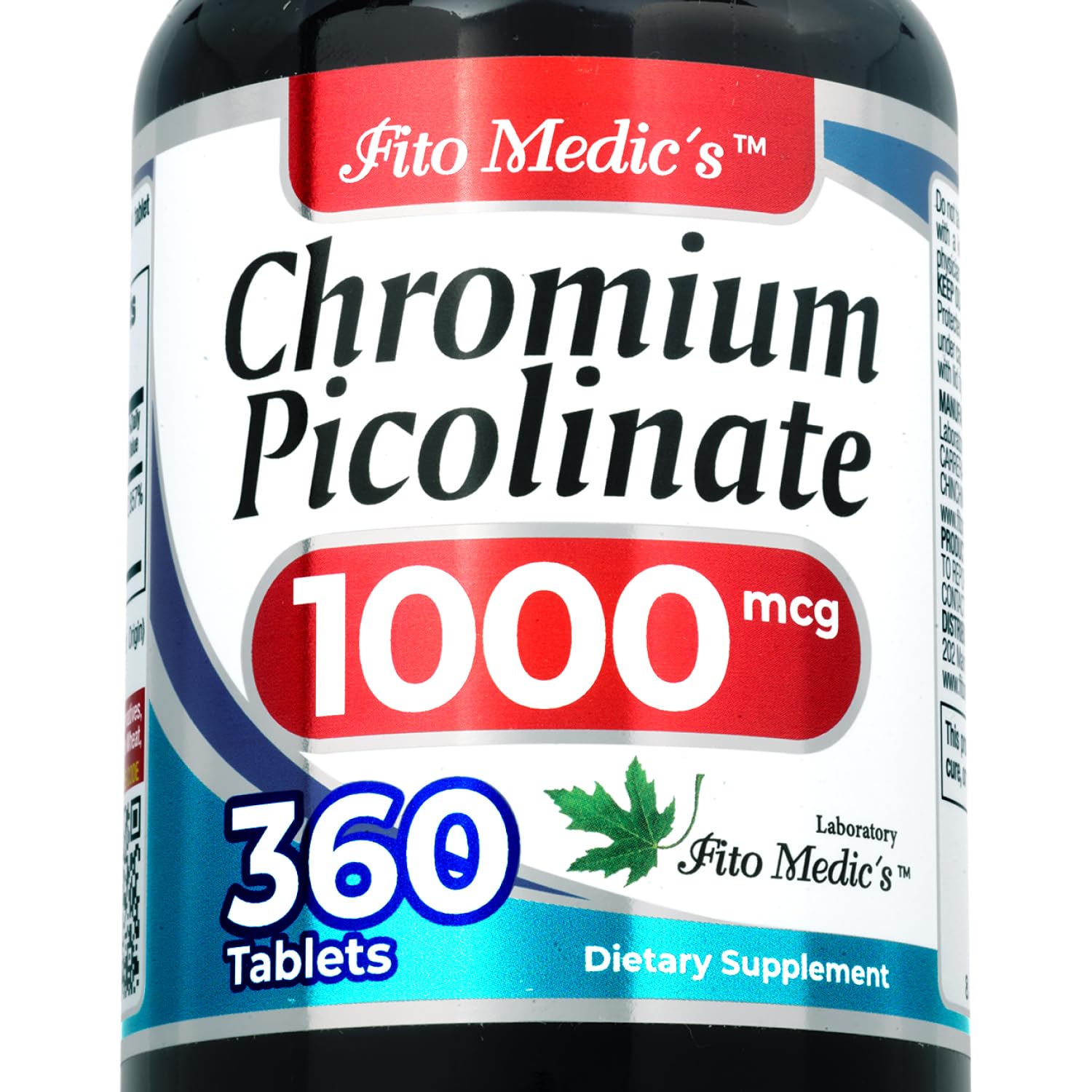 Lab | Chromium picolinate | Chromium | picolinato de cromo | 360 Tablets 360 Count (Pack of 1)