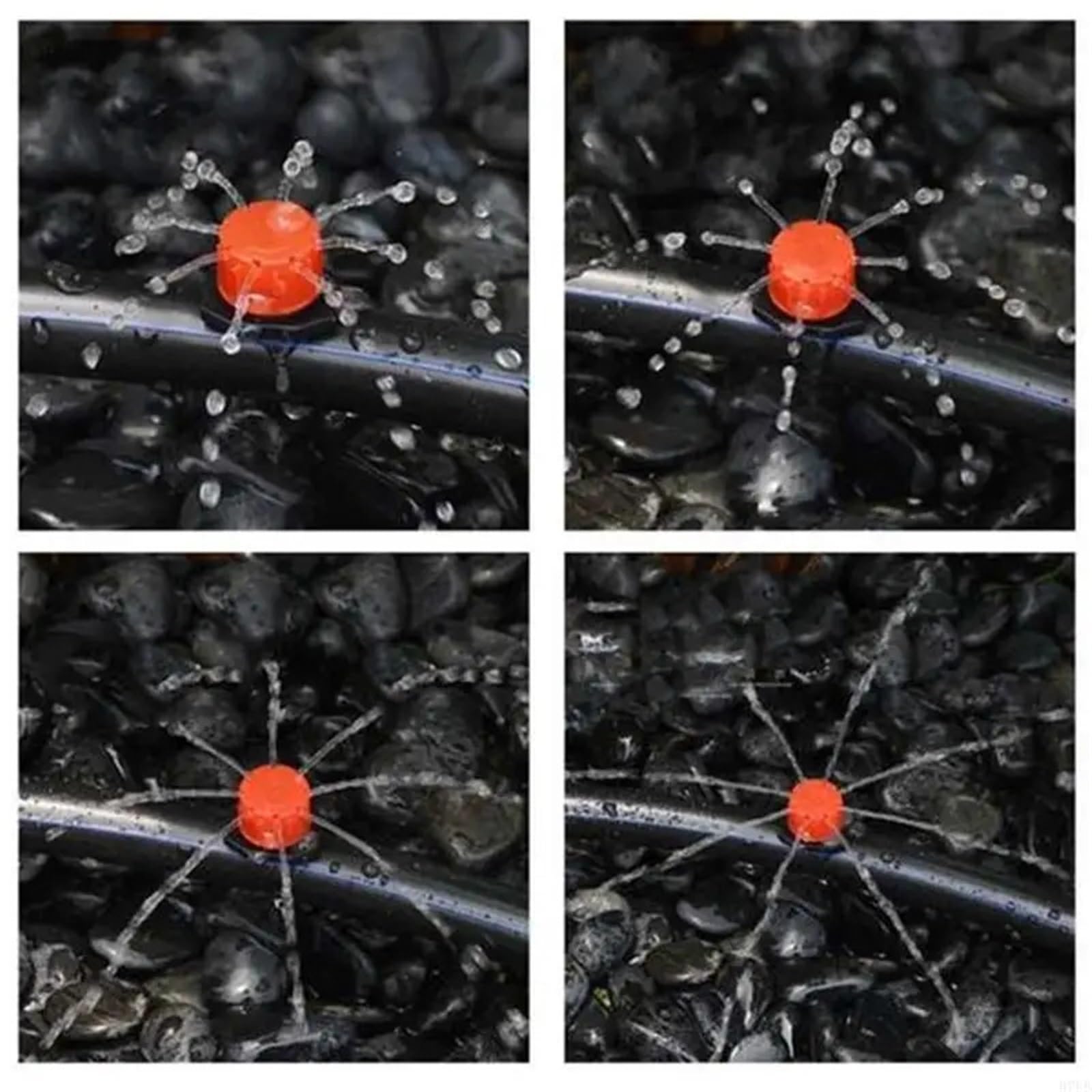 Emisores de riego por goteo, 500 unidades, micro gotero para cabezal de manguera de 1/4 pulgadas, riego de jardín para sistema de riego por goteo