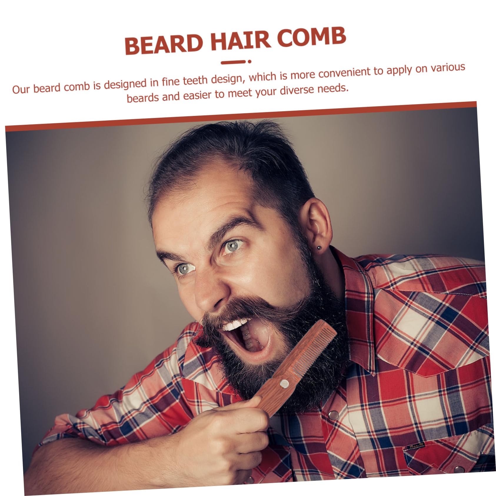 Beavorty 3piezas Peine De Madera Plegable Para y Cabello Accesorio Portátil De Peine De Bolsillo Para Estilizar y Limpiar El Cabello Herramienta Multifuncional Para Hombres