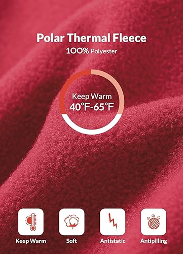 Miniatura 3 de BALEAF Chaqueta larga de forro polar con capucha y cremallera completa para mujer, abrigo de invierno suave y ligero