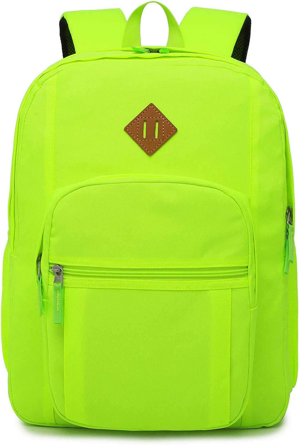abshoo Classical Basic Womens Travel Backpack For College Men Water Resistant Bookbag (GreenYellow)